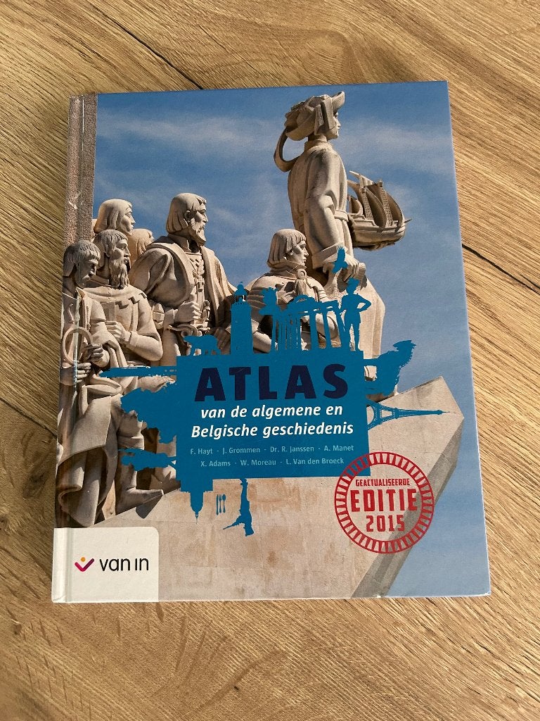 Atlas van de algemene en Belgische geschiedenis, Enlèvement ou Envoi, Comme neuf, Histoire, Van In