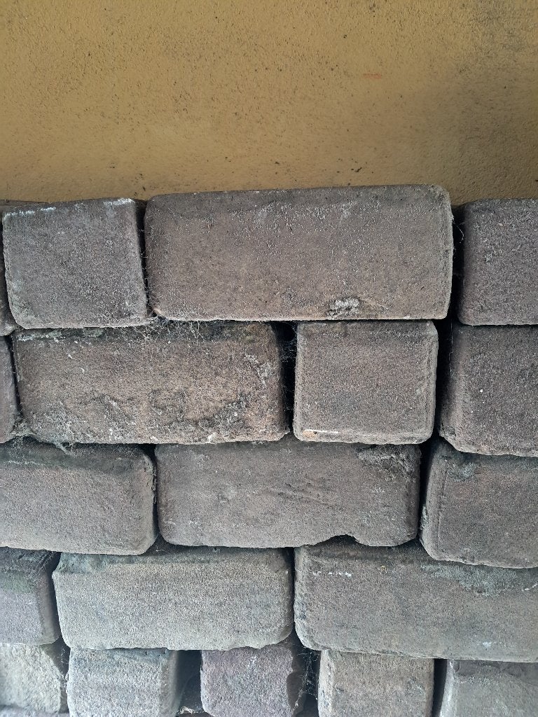 Oude hollandse kleiklinkers formaat 10x9x20, Tuin en Terras, Ophalen, Overige materialen, Gebruikt, Klinkers