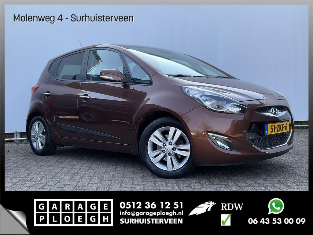 Hyundai ix20 1.6i i-Catcher Automaat✅HogeZit✅Camera✅Trekhaak, Auto's, Hyundai, Automaat, Monovolume, Bruin, Bedrijf