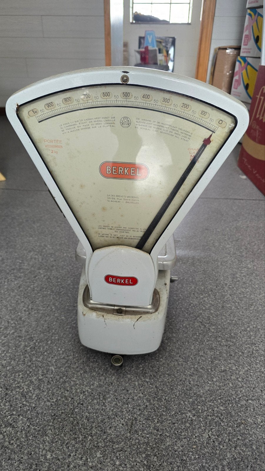 Berkel post weegschaal, Elektronische apparatuur, Ophalen, Gebruikt