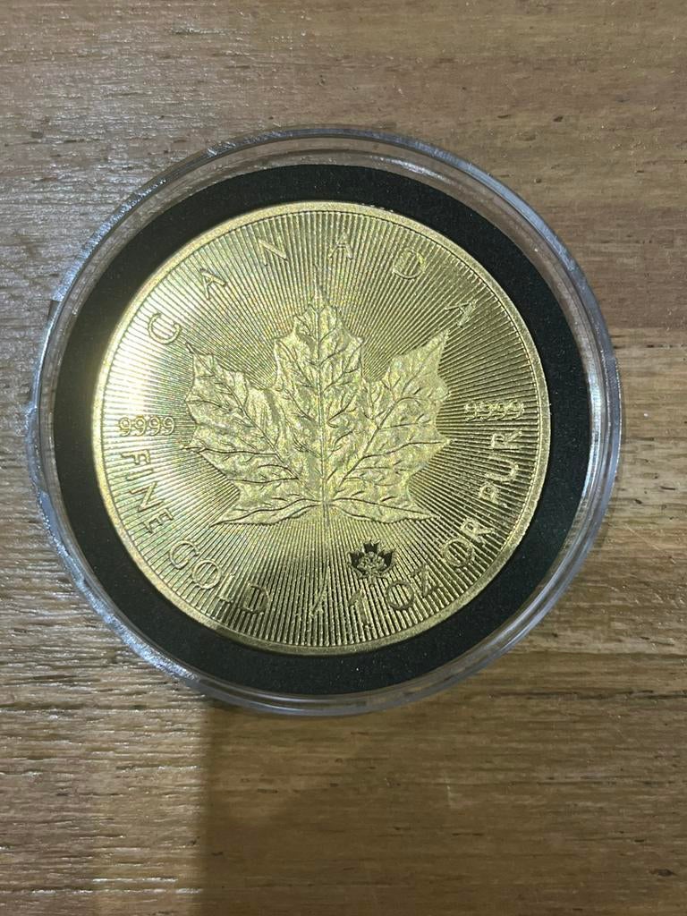 5$ Maple leaf, 10 pesos mexicain, pandentif 21/2 gulden, Ophalen of Verzenden