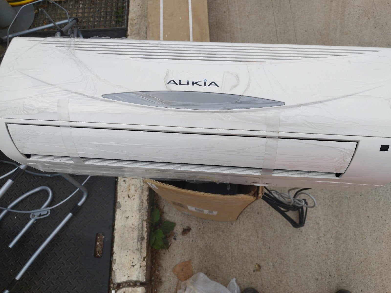 airco binnen-units, Ophalen