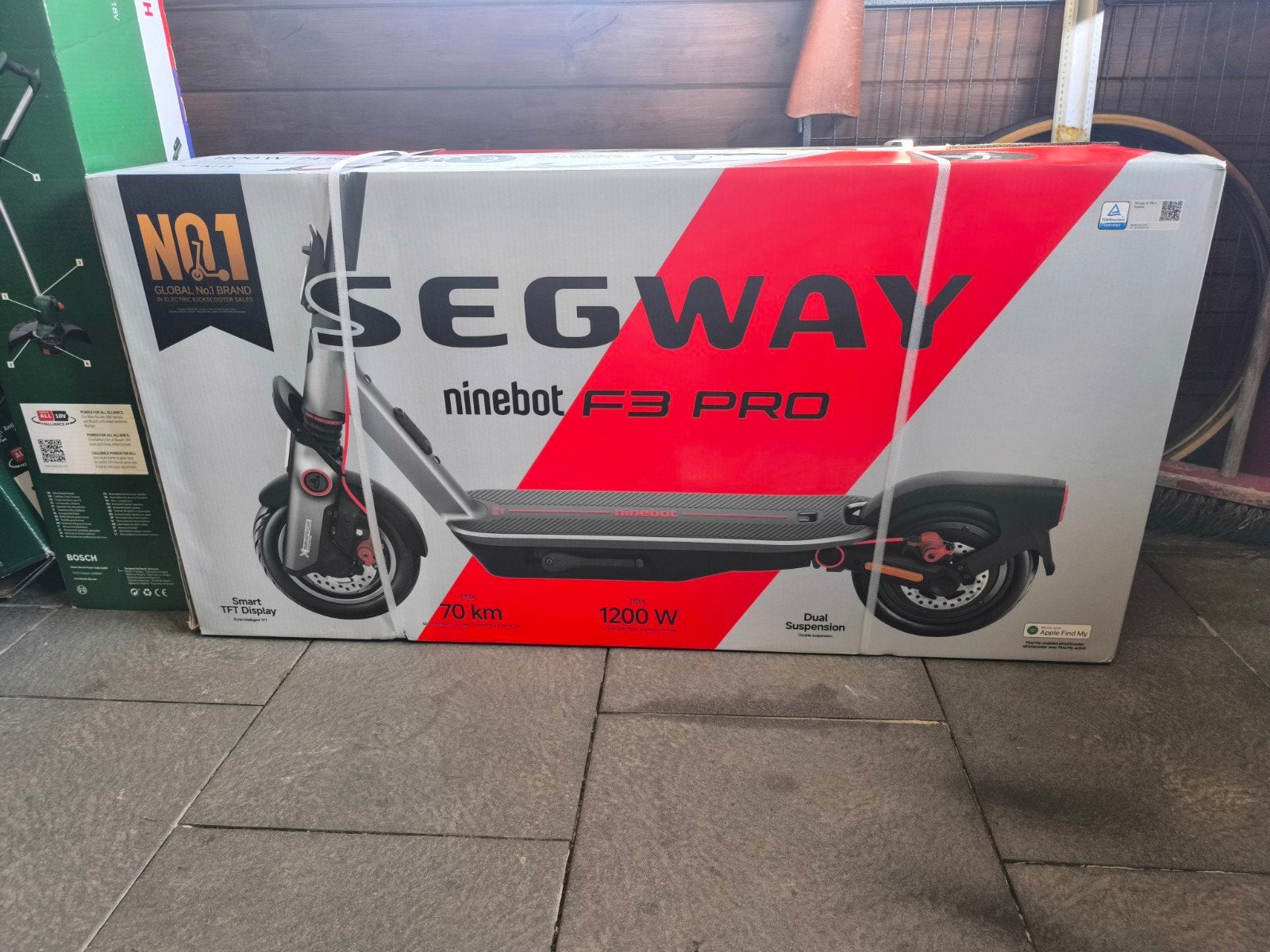 Trotinette électrique segway F3 PRO Neuf! Boîte scellée!, Vélos & Vélomoteurs, Trottinettes, Enlèvement