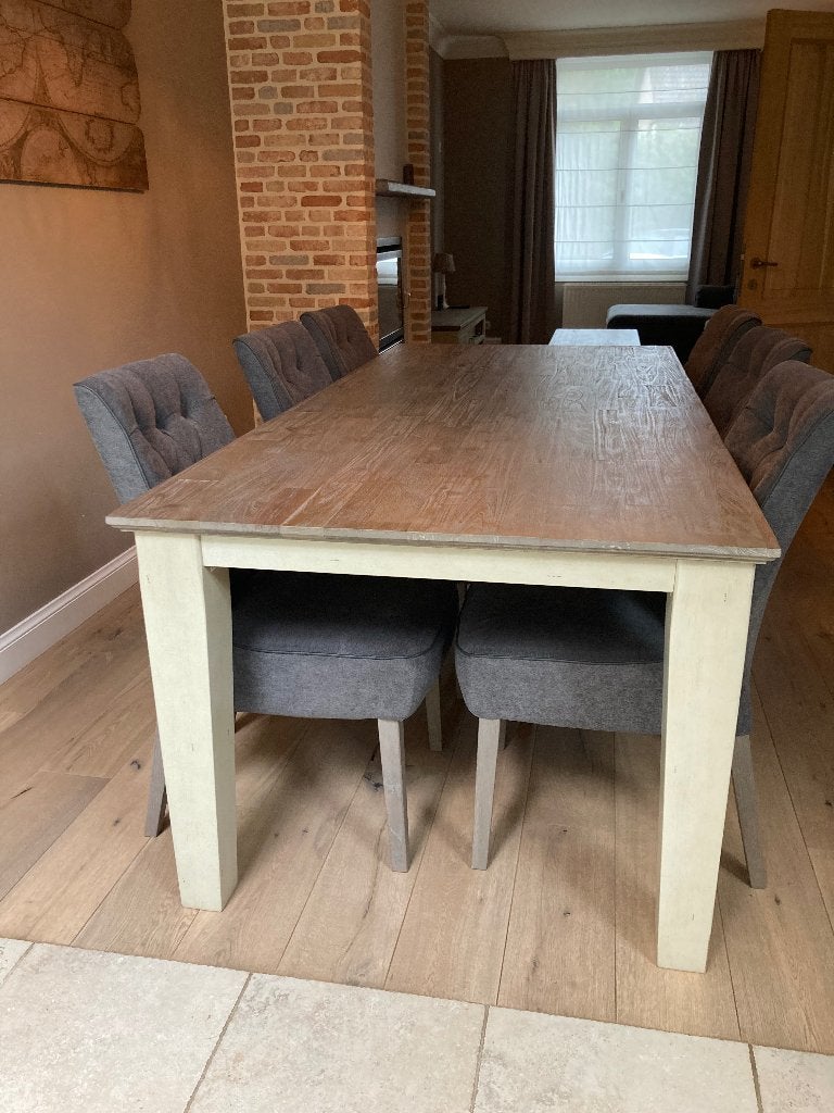 eetkamertafel Henders & Hazel, Huis en Inrichting, Ophalen, Overige materialen, Gebruikt, 100 tot 150 cm