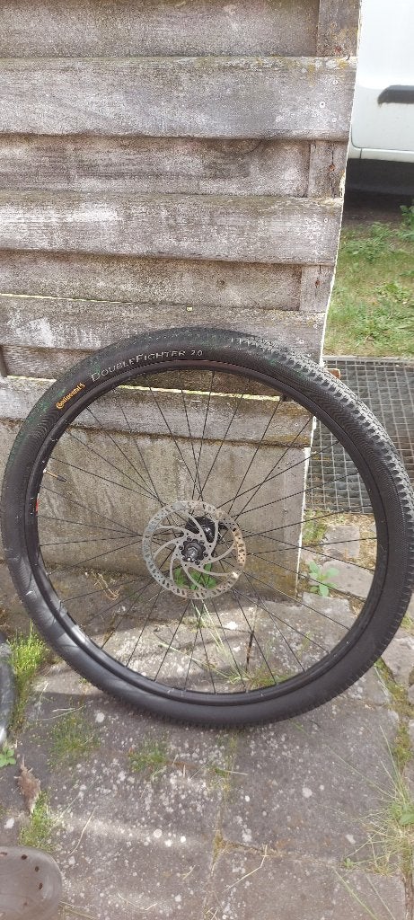 Roue avant complète pr VTT 29pcs—ContinentalDoubleFighter2.0, Pneu, Elektrische fiets, Enlèvement, Utilisé
