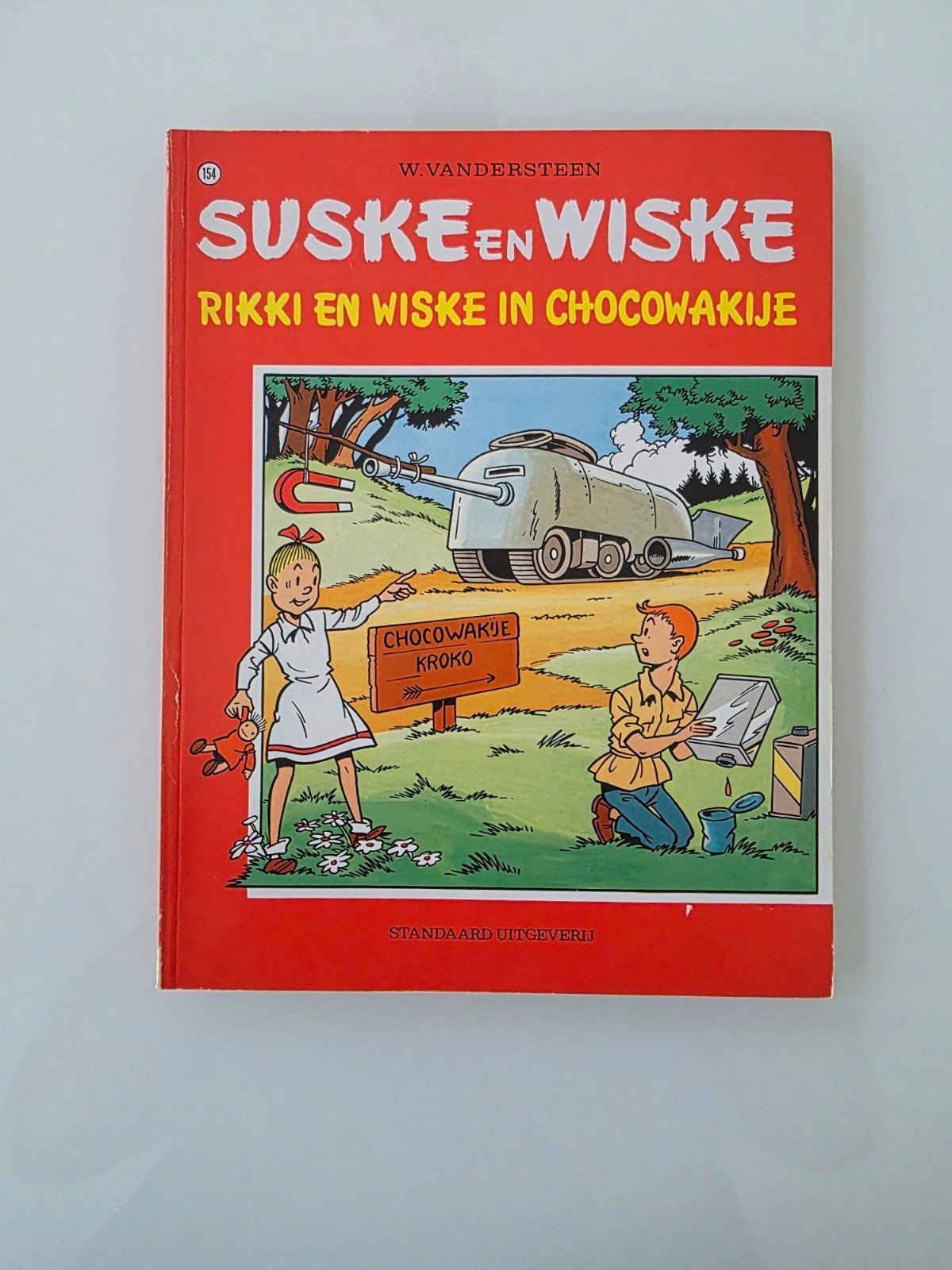 Rikki en wiske in chocowakije - Suske en wiske, Ophalen of Verzenden