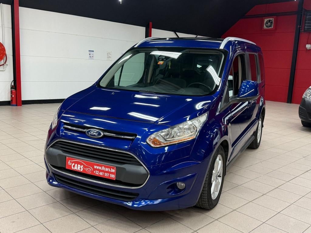 1.0 EcoBoost Titanium (EU6)**MOTOR PROBLEEM**START, Auto's, Voorwielaandrijving, Euro 5, Stof, Blauw