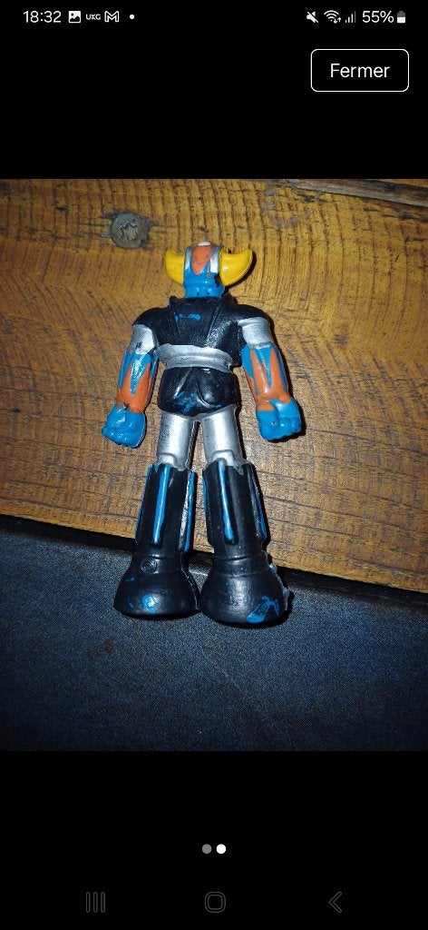 Figurine goldorak, Enlèvement, Utilisé