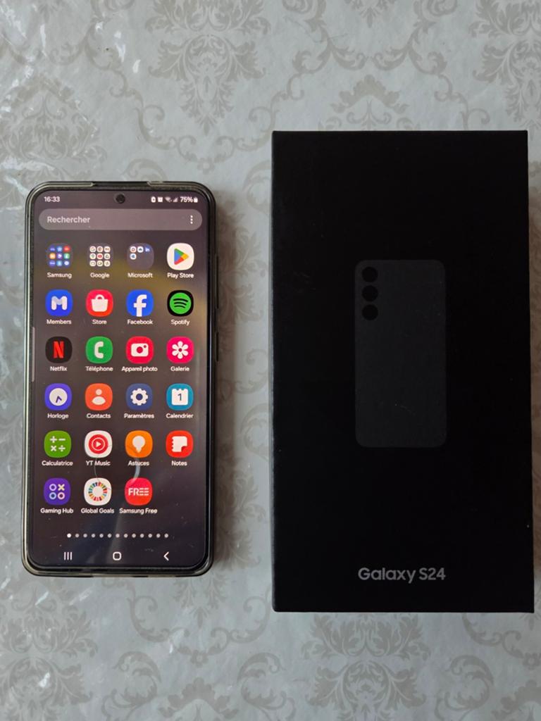 Te koop Samsung S24 256 GB Black Onyx, 256 GB, Ophalen