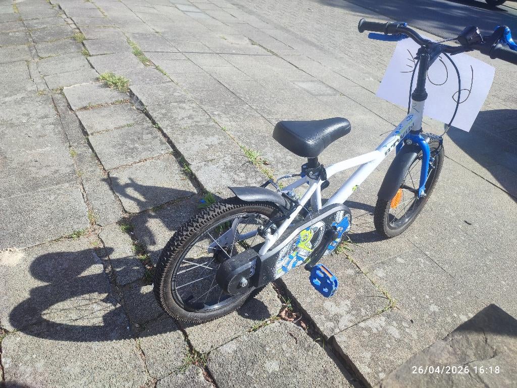 Vélo enfant, Enlèvement, Comme neuf, Frein sur jante, B-Twin