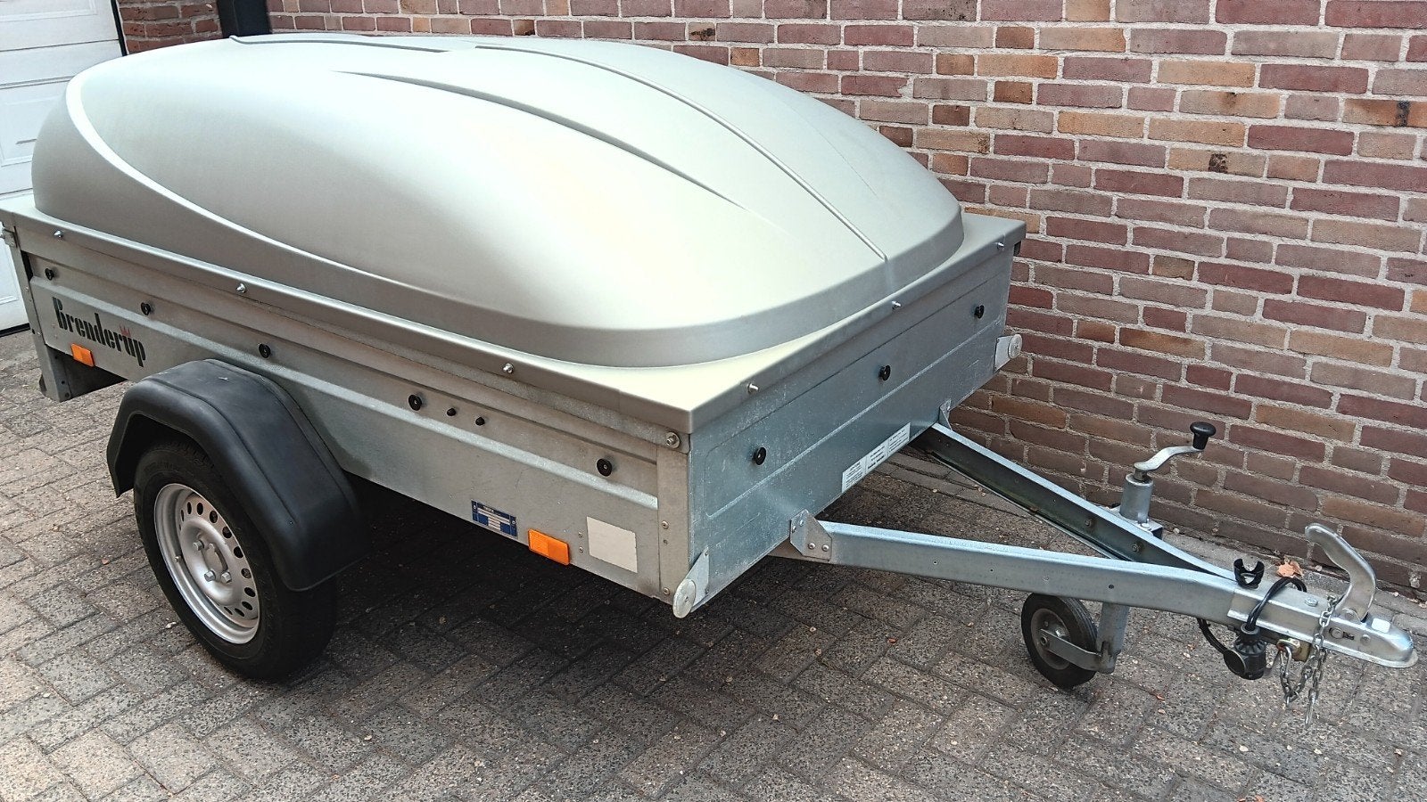 Grote bagagewagen Brenderup 204x116x35, Enlèvement