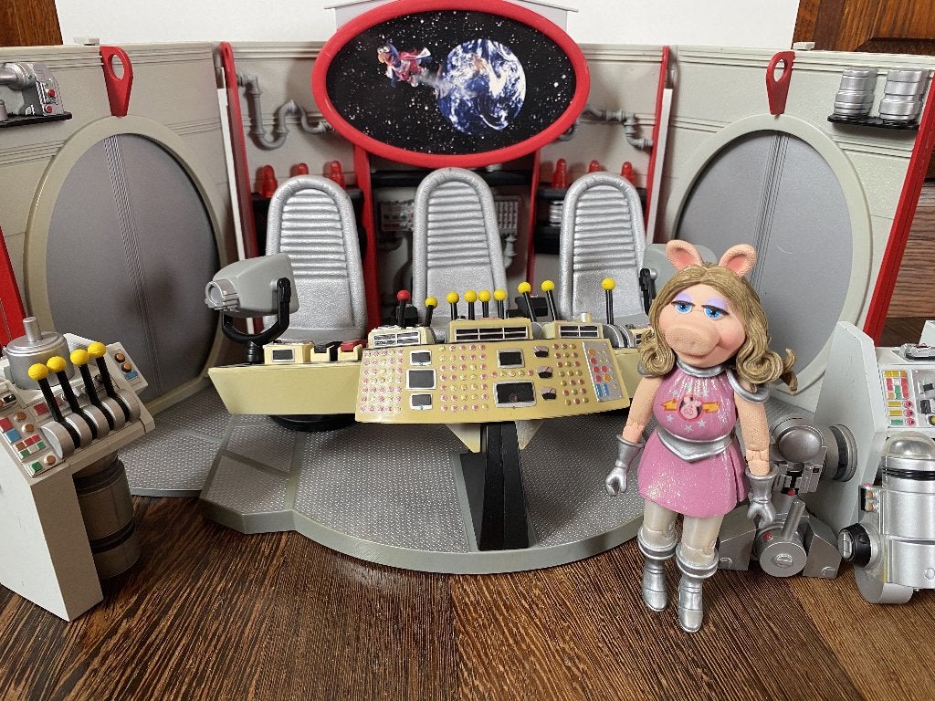 The Muppet Show Pigs in Space set Palisades, Ophalen of Verzenden, Gebruikt