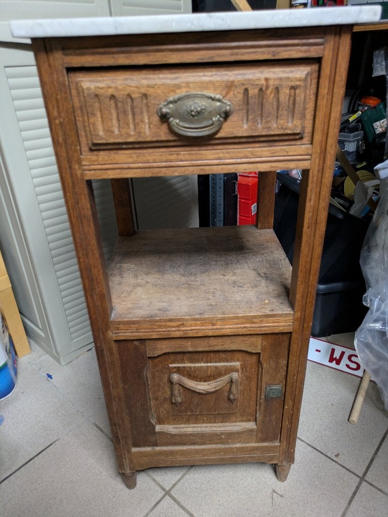 Table de chevet, Maison & Meubles, 70 cm ou plus, Moins de 45 cm, Enlèvement, Utilisé