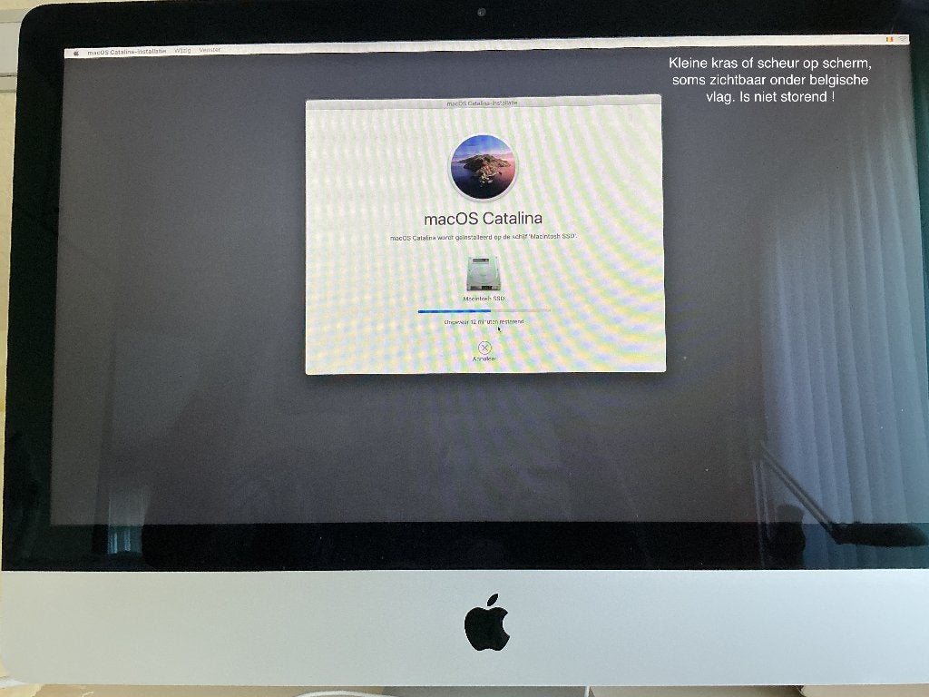 iMac 21,5" - 2,7 GHz - 8  GB RAM - 512 SSD, Computers en Software, Apple Desktops, Ophalen, Gebruikt, 2 tot 3 Ghz, IMac