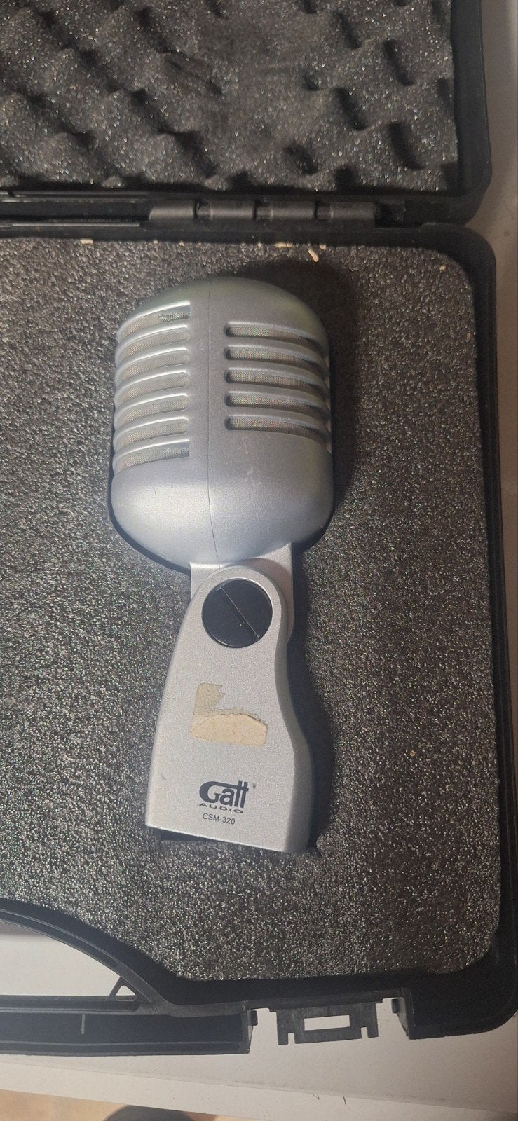gatt csm 320 vintage mic, Musique & Instruments, Microphones, Enlèvement