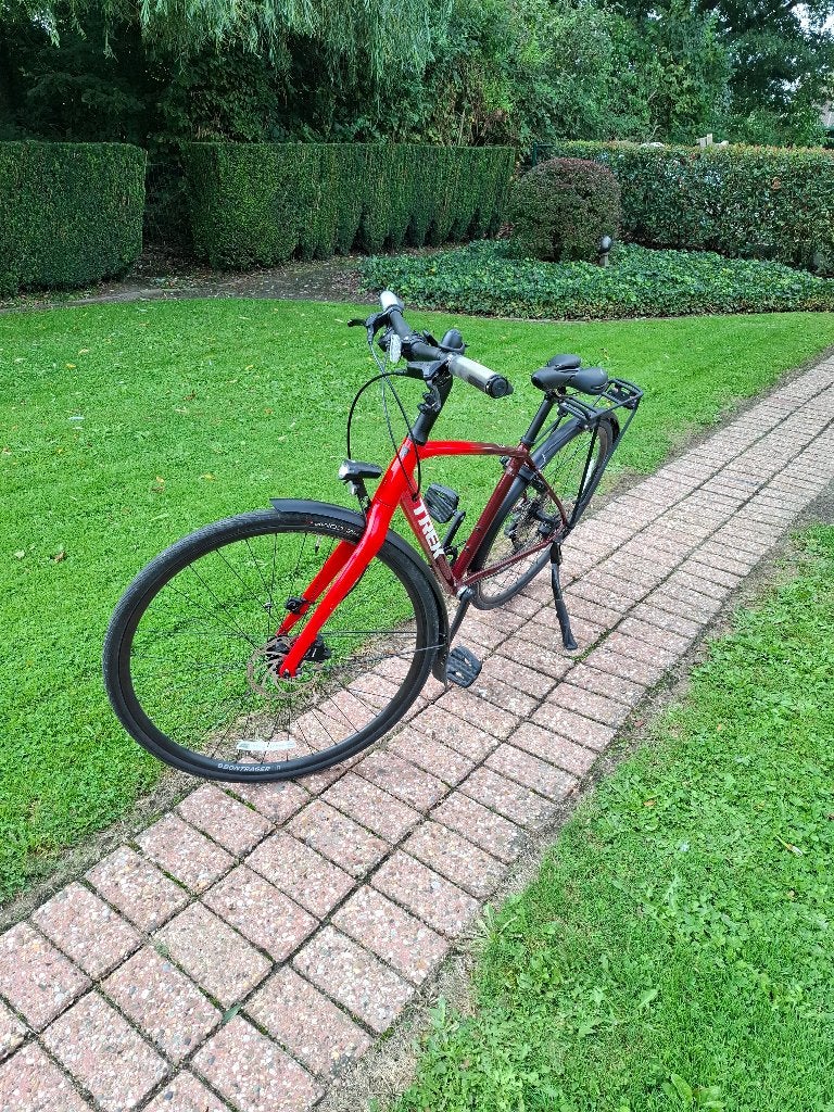 Hybride fiets Trek FX 3 Nieuwstaat, Autres marques, 10 à 15 vitesses, Comme neuf, Enlèvement
