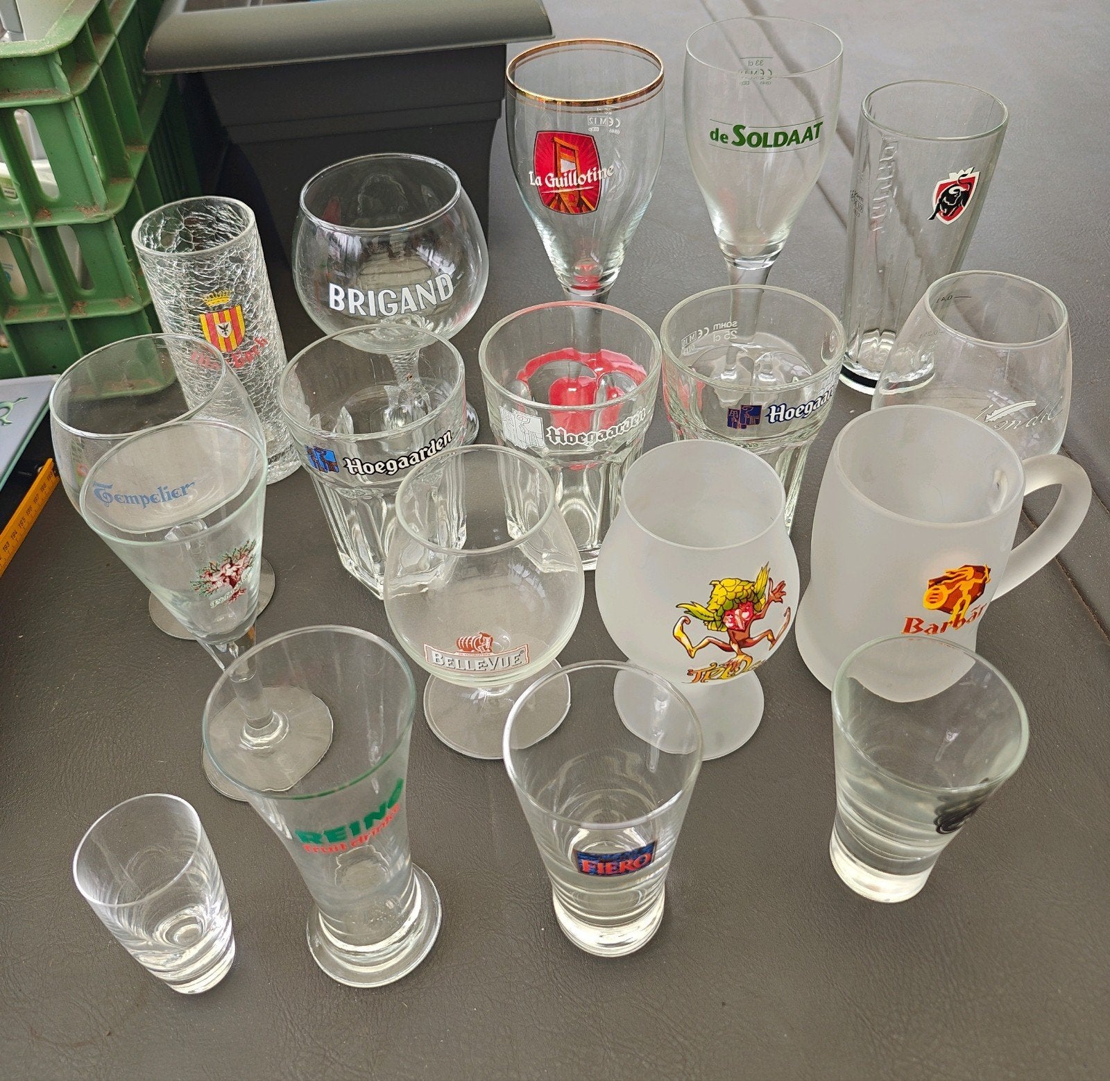 Lot bier en andere glazen, Verzamelen, Ophalen of Verzenden