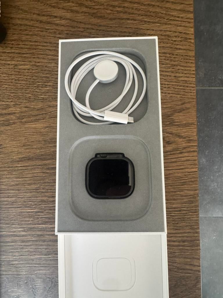 Apple watch ultra 3 black, Ophalen, Zo goed als nieuw, Apple