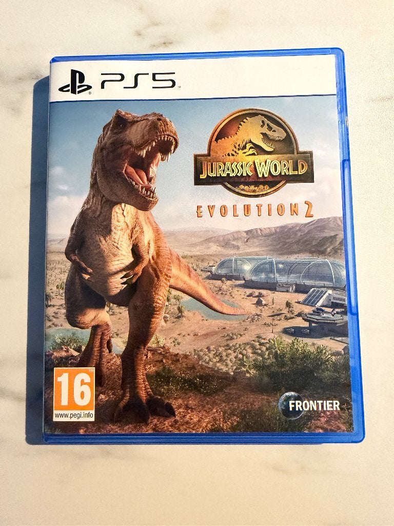 PS5 Jurassic World Evolution 2, Games en Spelcomputers, Ophalen, 1 speler, Zo goed als nieuw, Vanaf 16 jaar