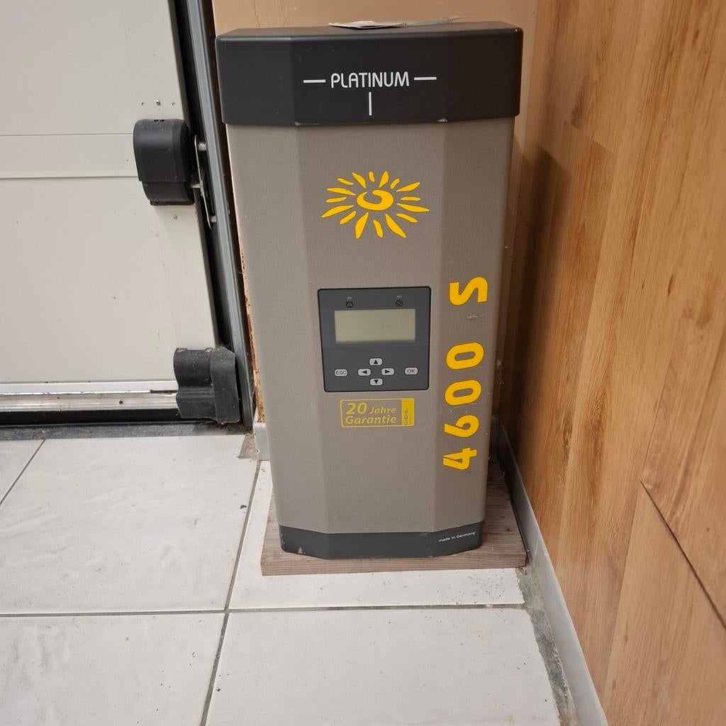 Onduleur à panneau solaire, Enlèvement