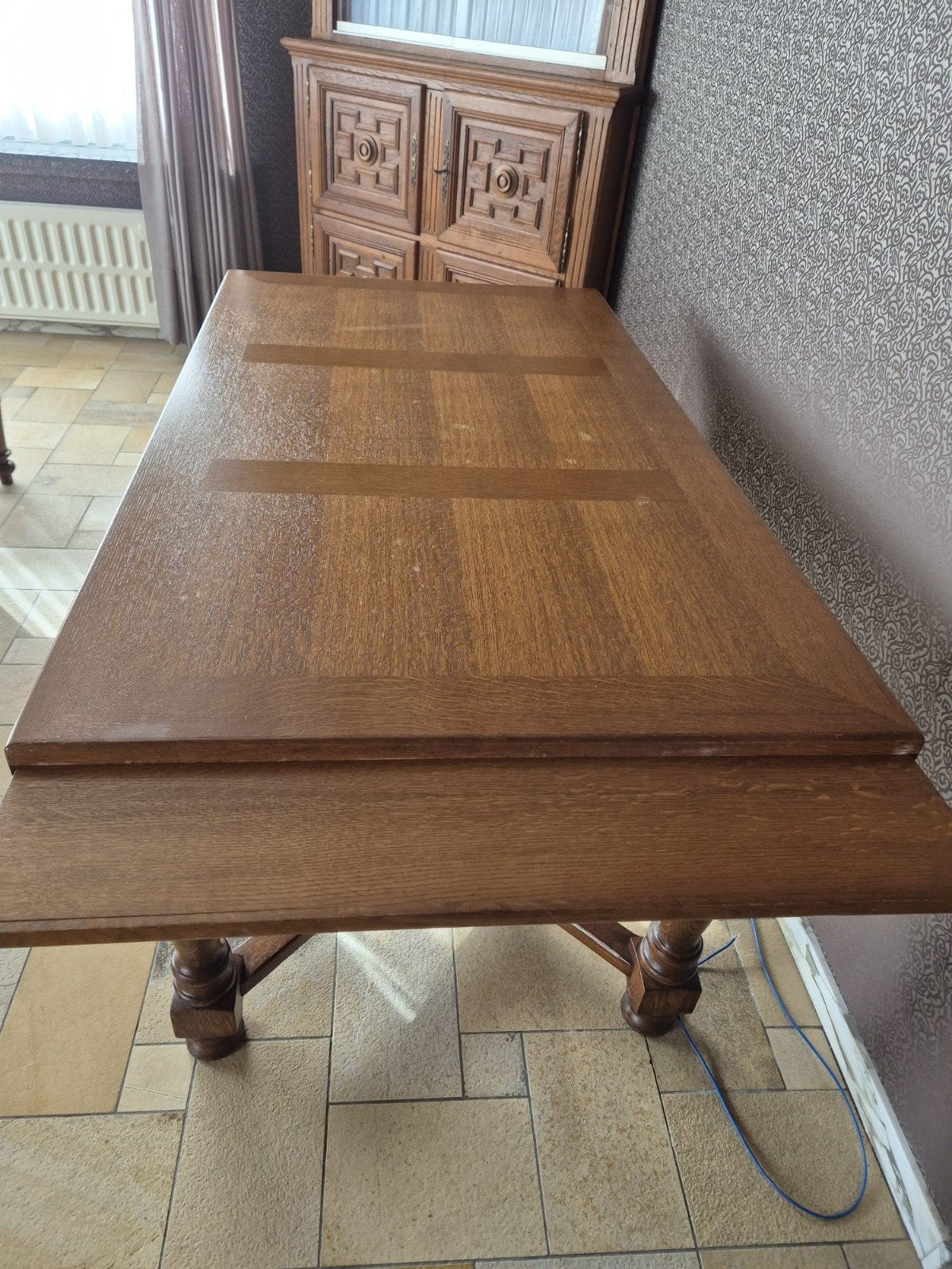 table à manger extensible, Maison & Meubles, Enlèvement