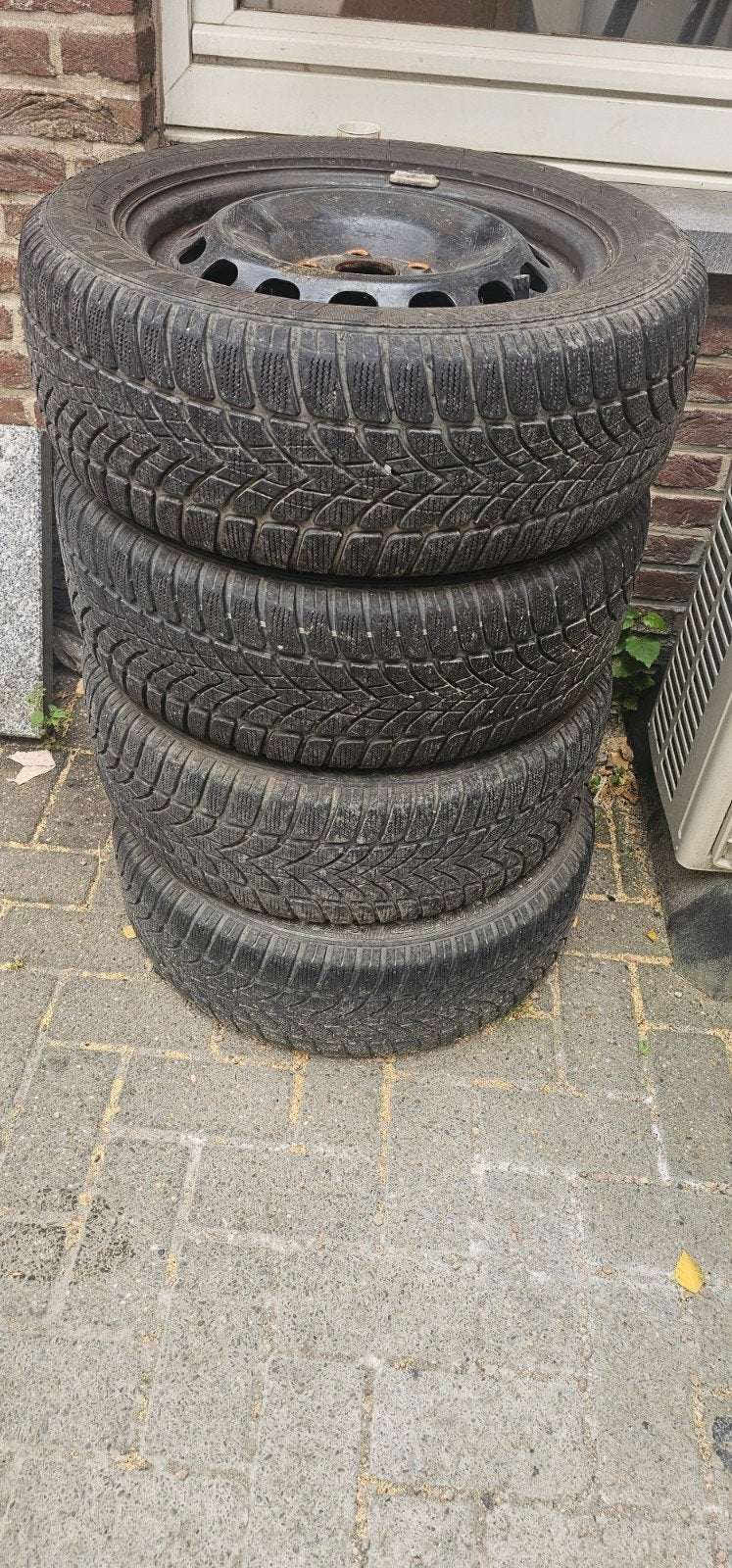 Winterbanden set met velgen 205/55 R 16 91 H, Particulier, Achat