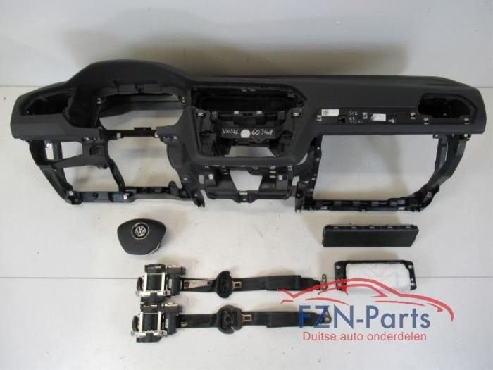 VW Tiguan 5NA Airbagset Head-Up Display 3D-Teller Dashboard, Ophalen of Verzenden, Gebruikt