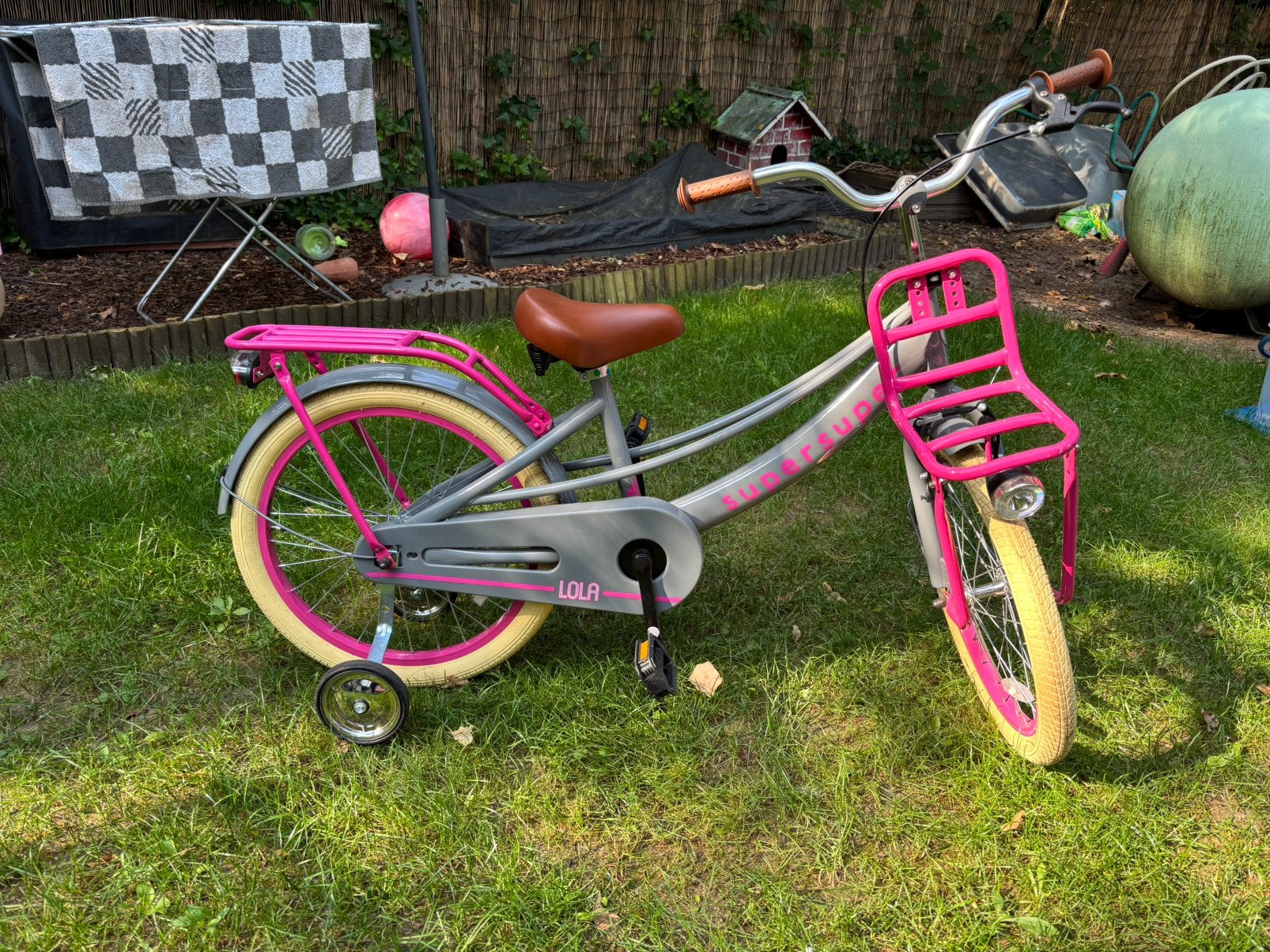 Meisjes fiets 20 inch, Enlèvement, Comme neuf, Frein à rétropédalage, 20 pouces