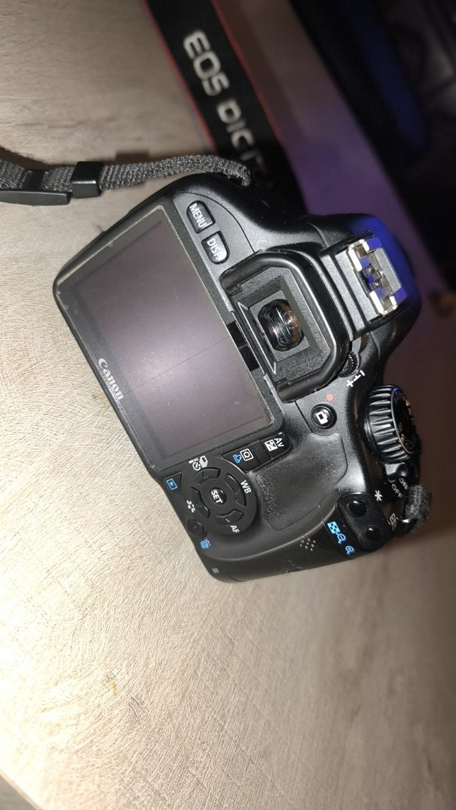 Kit Reflex Canon EOS 550D + Objectif Tamron 18-270mm Stabili, Audio, Tv en Foto, Videocamera's Digitaal, Ophalen, Full HD, Gebruikt
