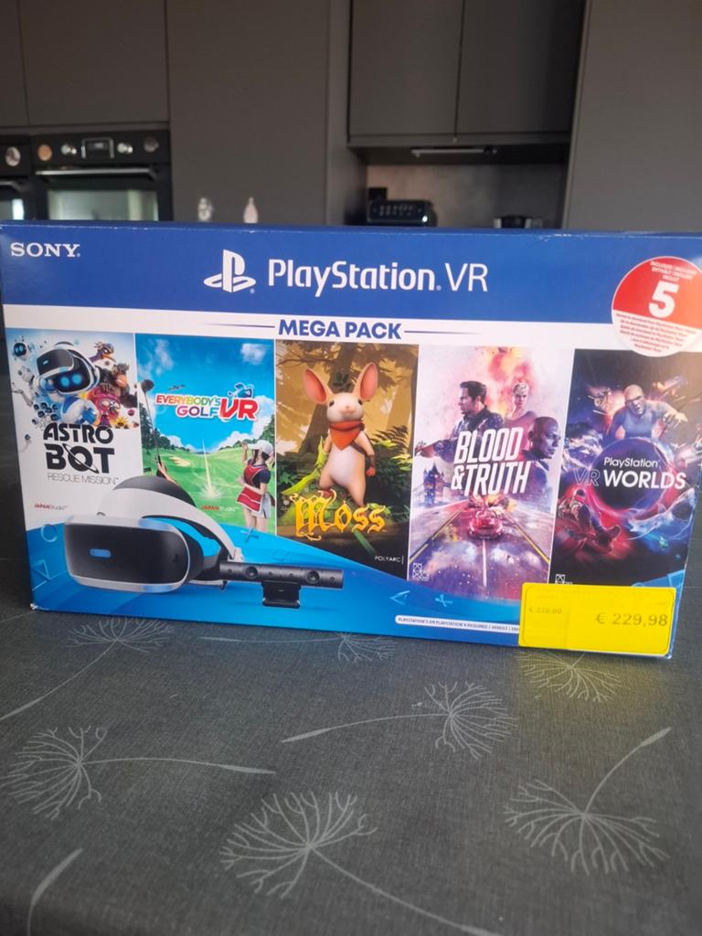 VR bril PS4, Enlèvement
