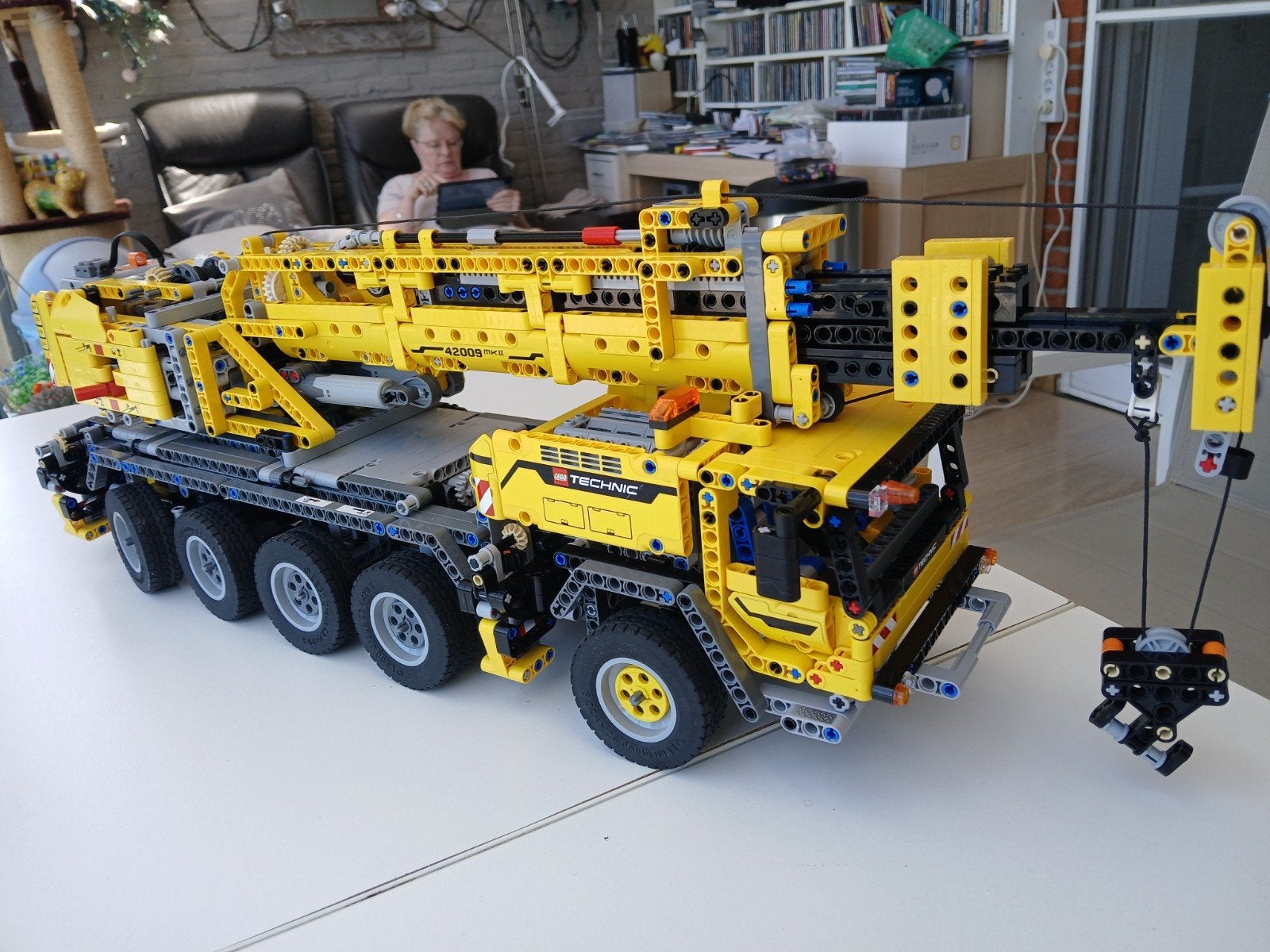 Camion-grue Lego 42009, Enlèvement ou Envoi, Comme neuf, Camion