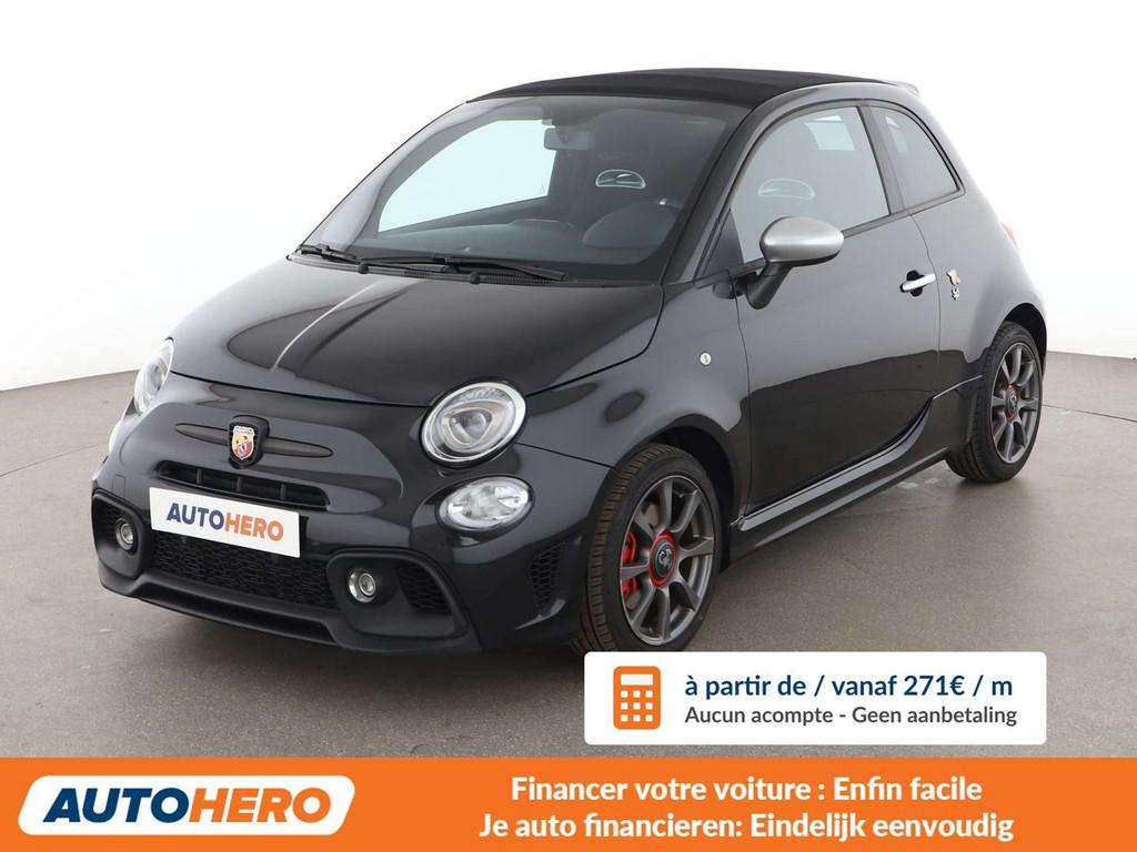 Abarth 595C 1.4 Turbo (année de construction 2017), Autos, Abarth, Achat, Boîte manuelle, Apple Carplay, Noir