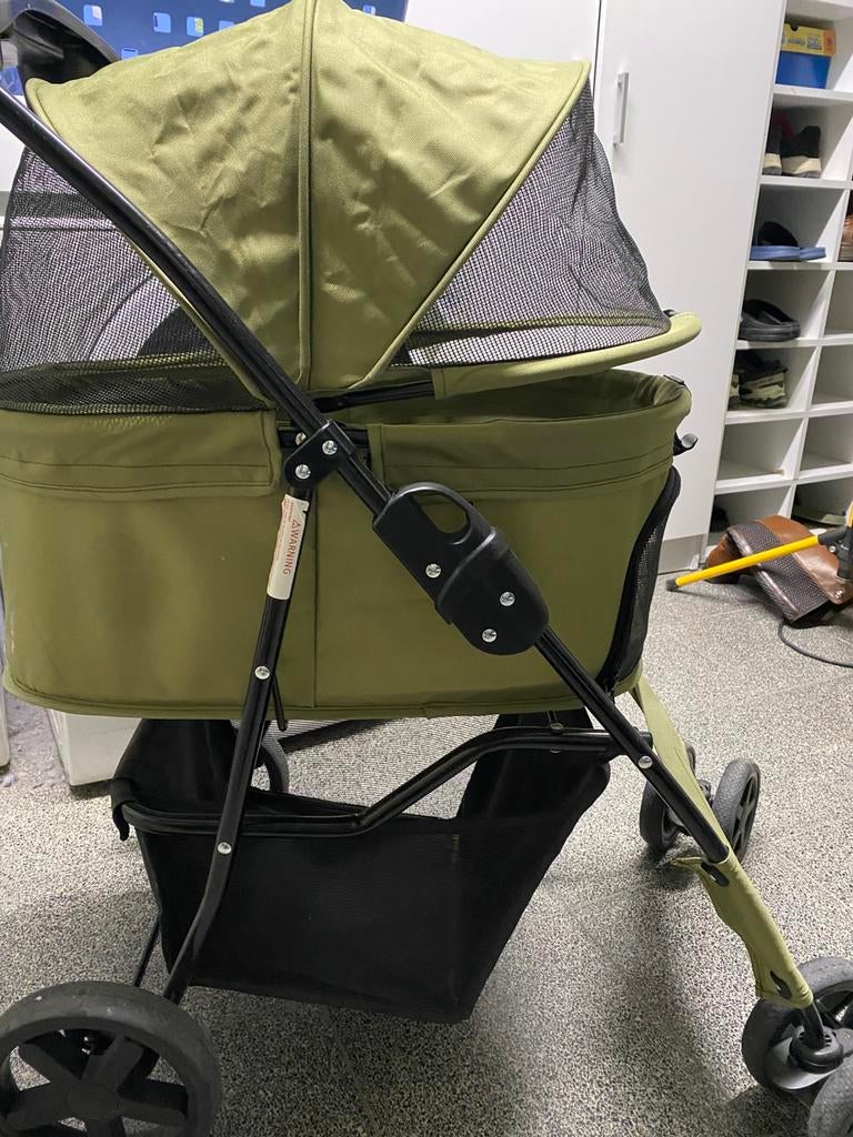 Buggy voor hondje van 10kg max., Dieren en Toebehoren, Ophalen, Zo goed als nieuw