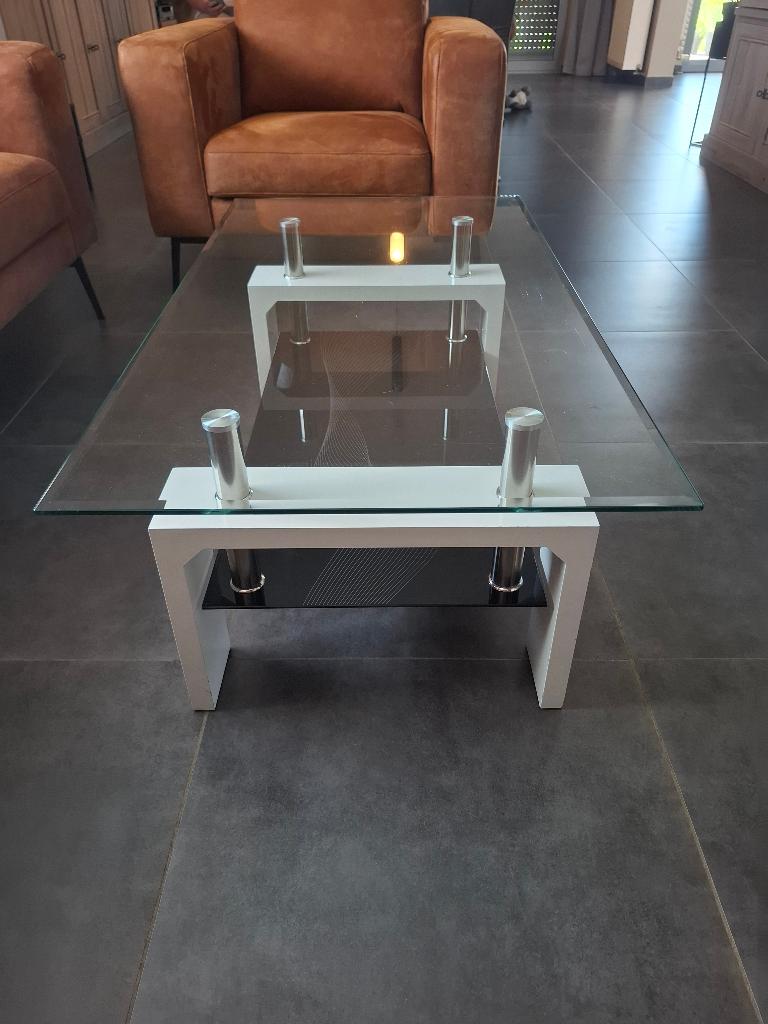Salontafel, Ophalen, Tijdloos design, 100 tot 150 cm, 50 tot 100 cm