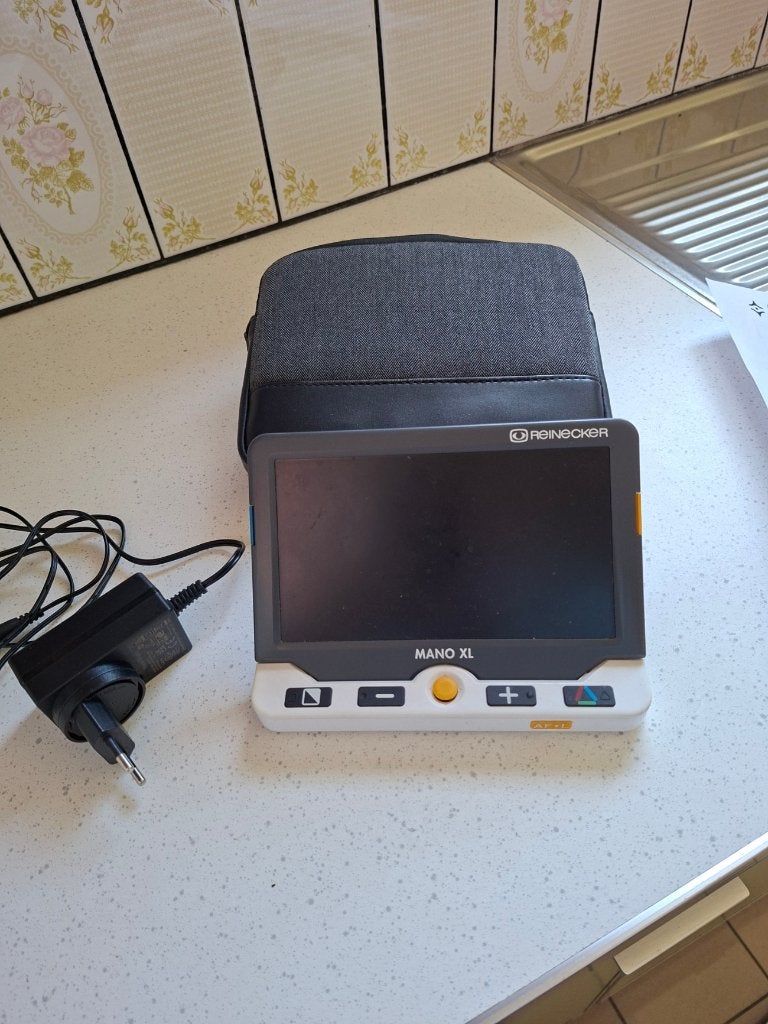 beeldschermloep met 7" scherm Mano XL, Ophalen, Zo goed als nieuw, Vergrootglas of Loep