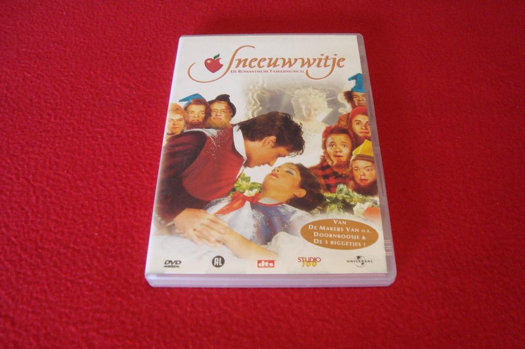 dvd musical sneeuwwitje, Cd's en Dvd's, Dvd's | Kinderen en Jeugd, Ophalen of Verzenden