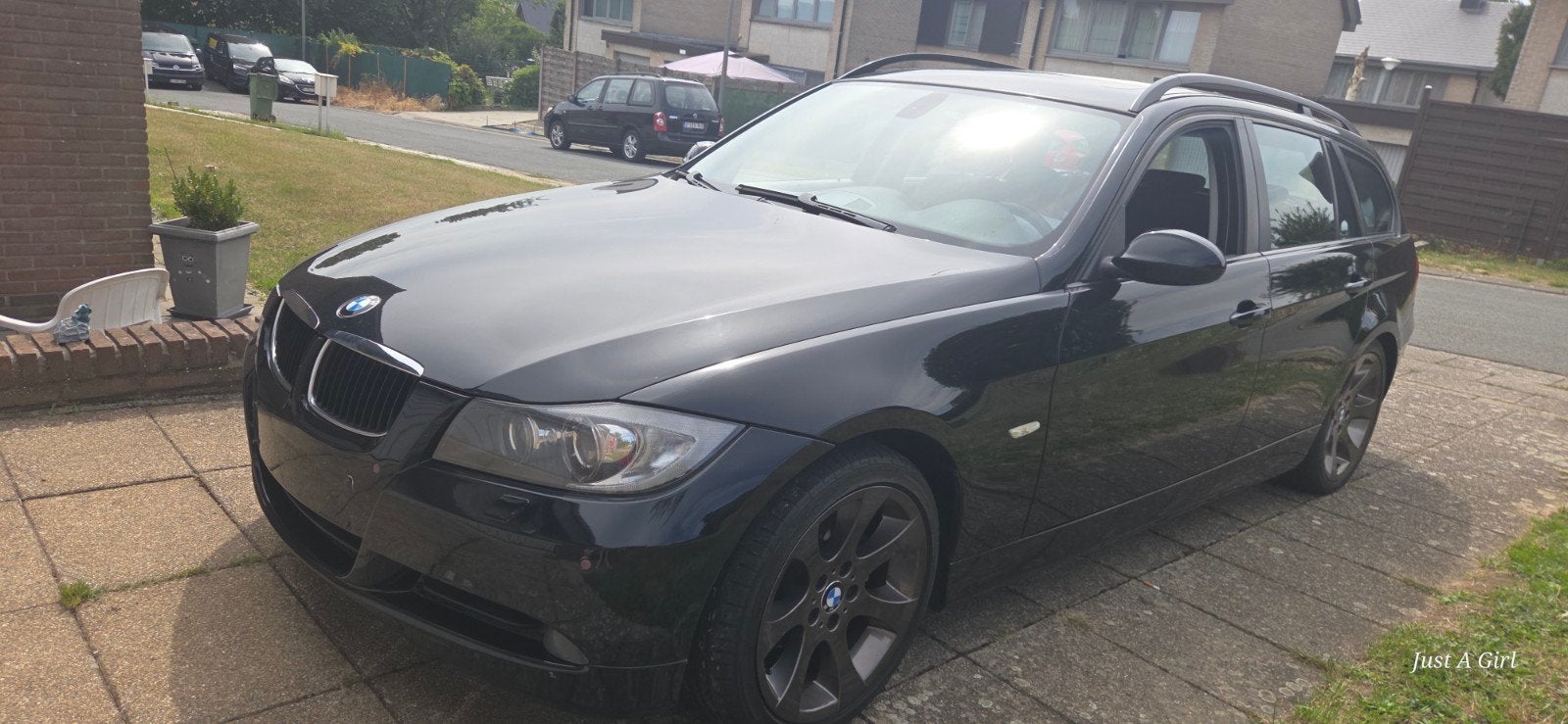 bmw 320 (91) 2007, Automaat, Trekhaak, Blauw, 5 deurs