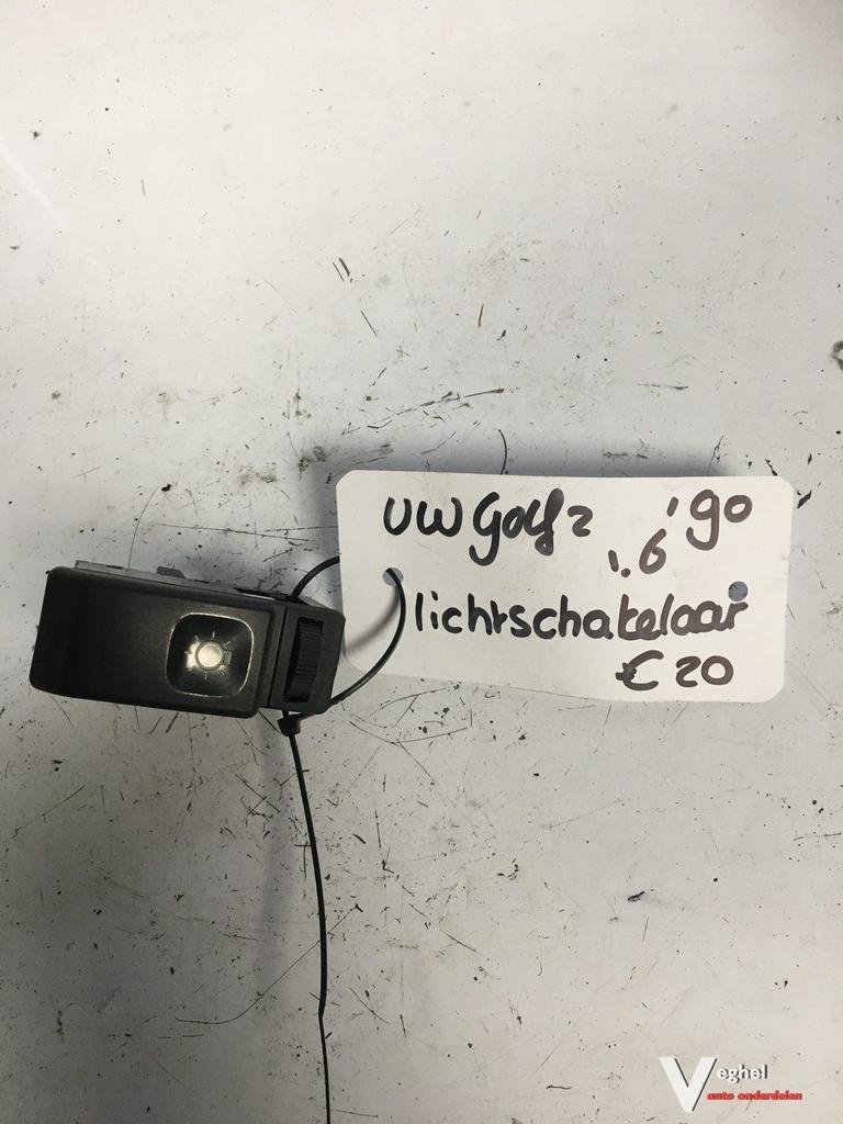 Vw Golf 2 1990 Lichtschakelaar, -, Utilisé, -, -