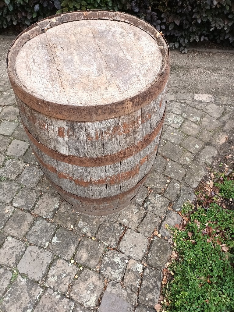 Houten wisky vat, Ophalen, Gebruikt