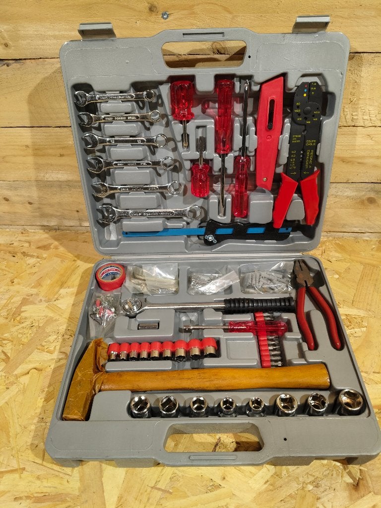 Valise outils – 40pc - NEUF., Bricolage & Construction, Boîtes à outils, Comme neuf, Remplie, Enlèvement