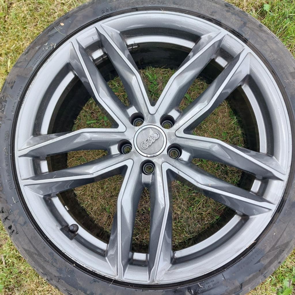 Jantes ALU Audi A6 pneu été, Autos : Pièces & Accessoires, Enlèvement, Pneus été, Pneu(s)