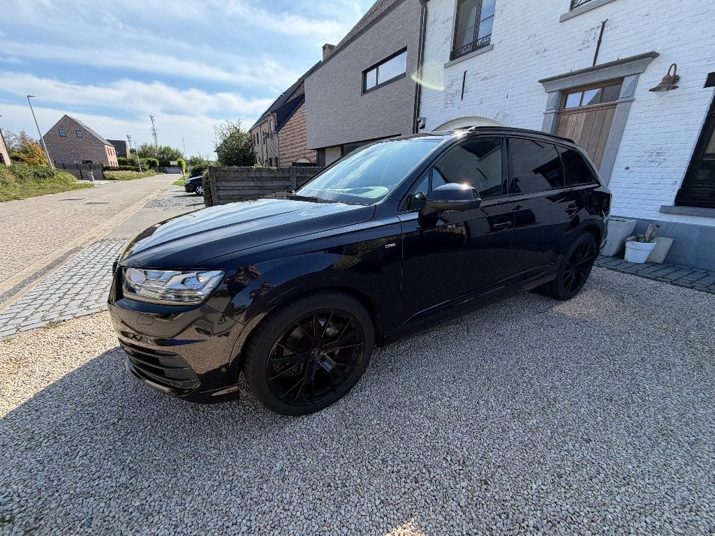 Q7 4M 3.0 TDI quattro – 160 kW / 218 pk, Autos, Audi, Cuir, Achat, Euro 6, Noir