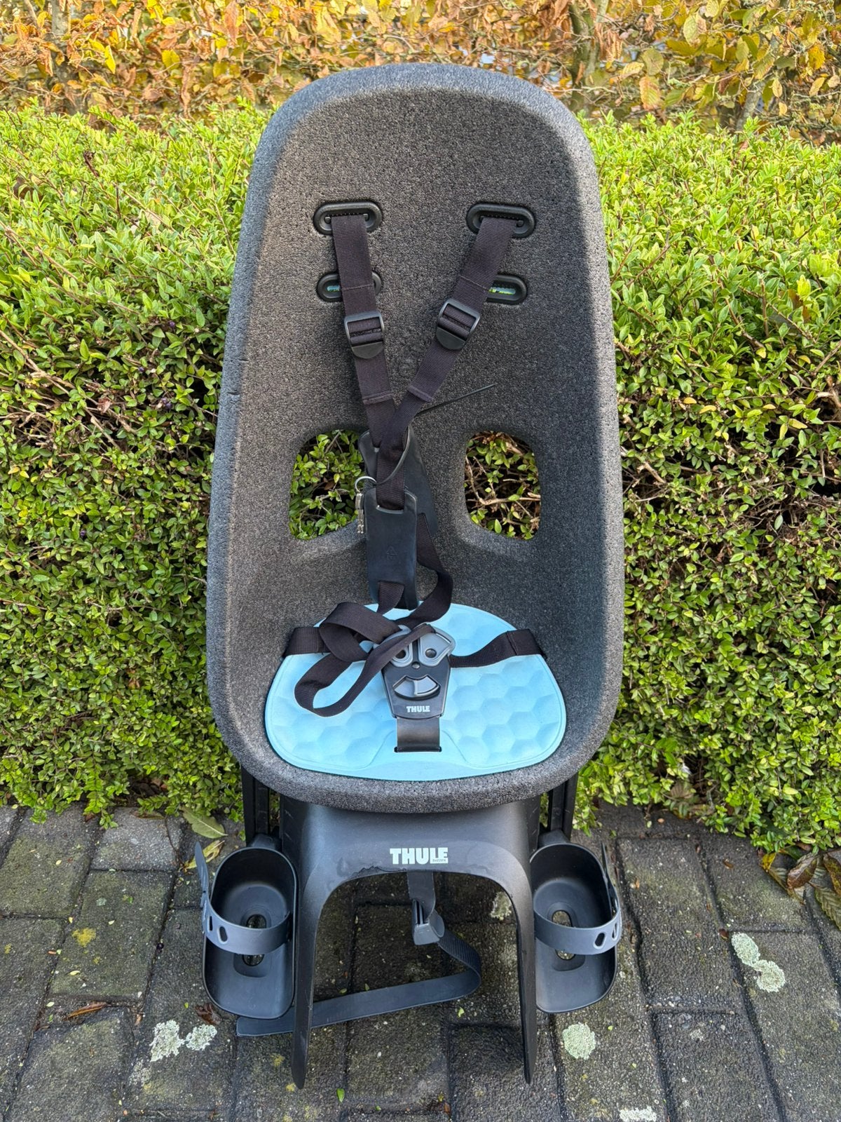 Thule Yepp Nexxt blauw fietsstoel, Fietsen en Brommers, Ophalen, Zo goed als nieuw