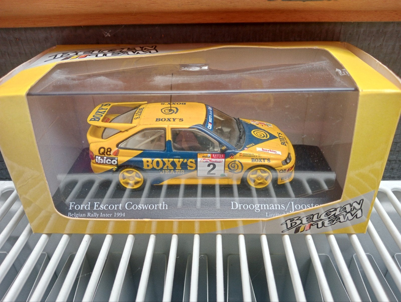 Ford escort cosworth, Ophalen