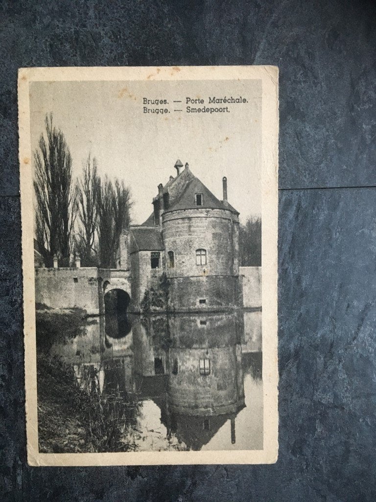 carte postale Bruges - Smedepoort, Collections, Enlèvement ou Envoi, Flandre Occidentale