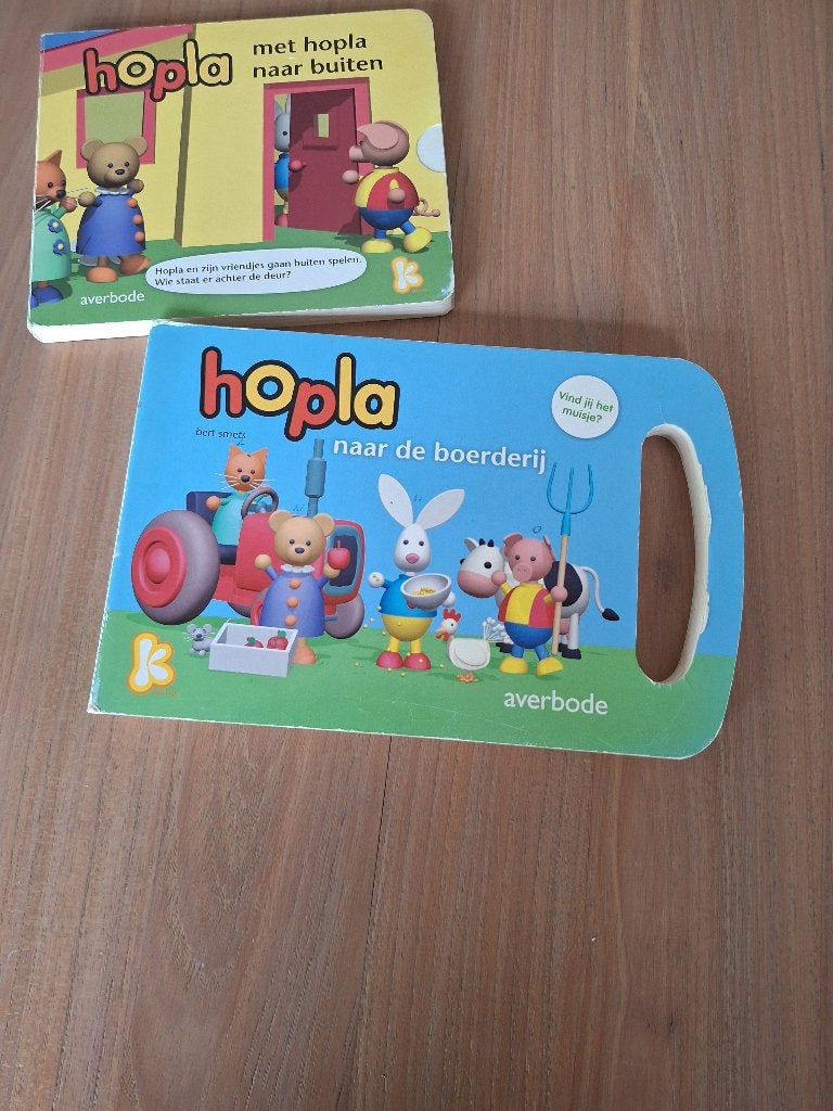 2x hopla (vanaf 2 jaar), Ophalen, Uitklap-, Voel- of Ontdekboek