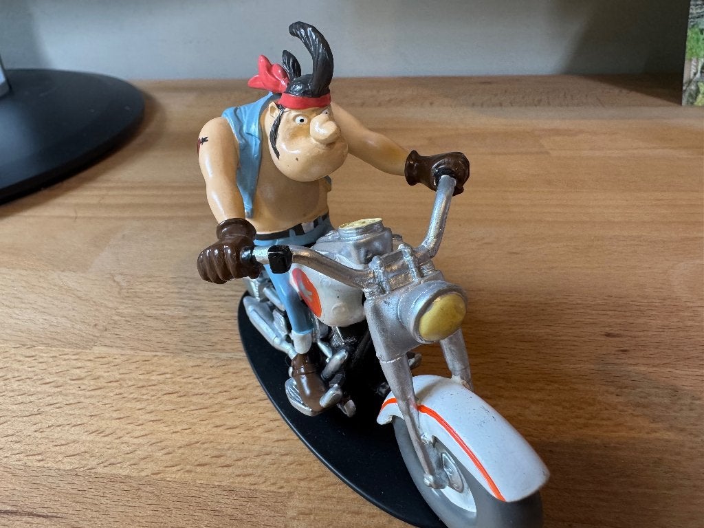 Joe Bar Team : Hercule Butter - Harley Davidson 1340, Ophalen of Verzenden, Zo goed als nieuw, Figuur of Figuren