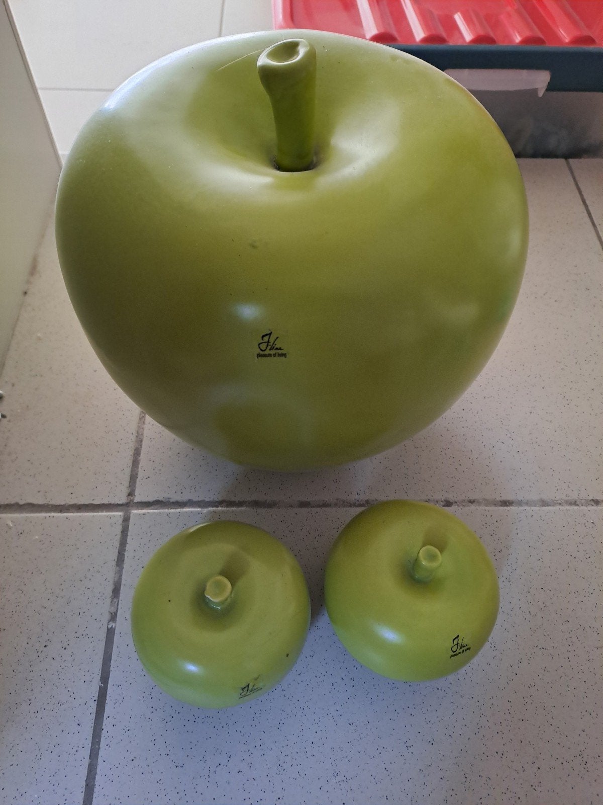 Decoratie appels J-line te koop, Huis en Inrichting, Ophalen