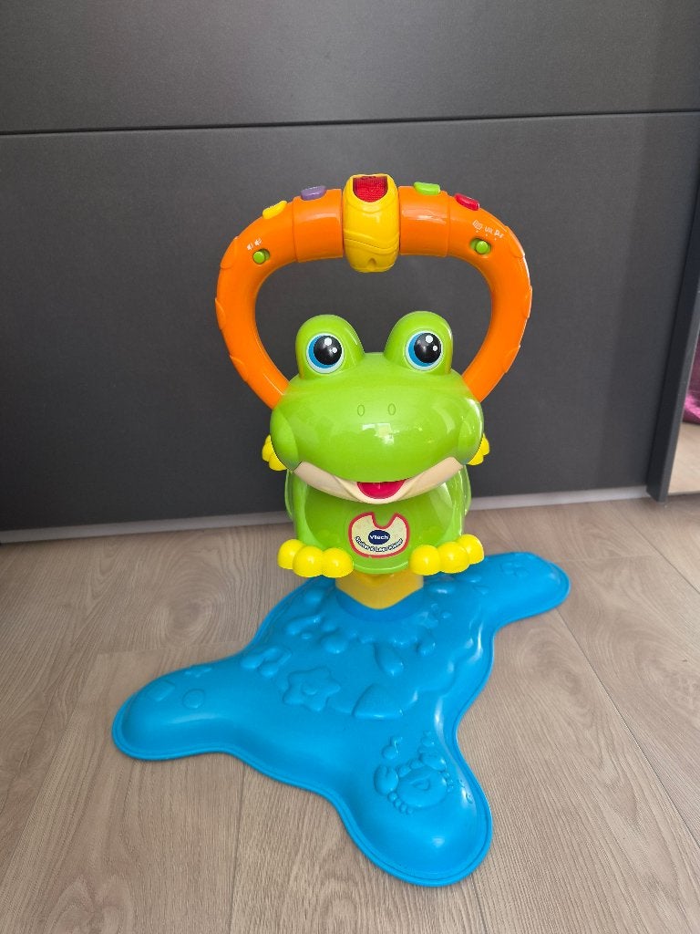 Stuiter en leer kikker, Kinderen en Baby's, Ophalen, Zo goed als nieuw, 6 maanden tot 2 jaar
