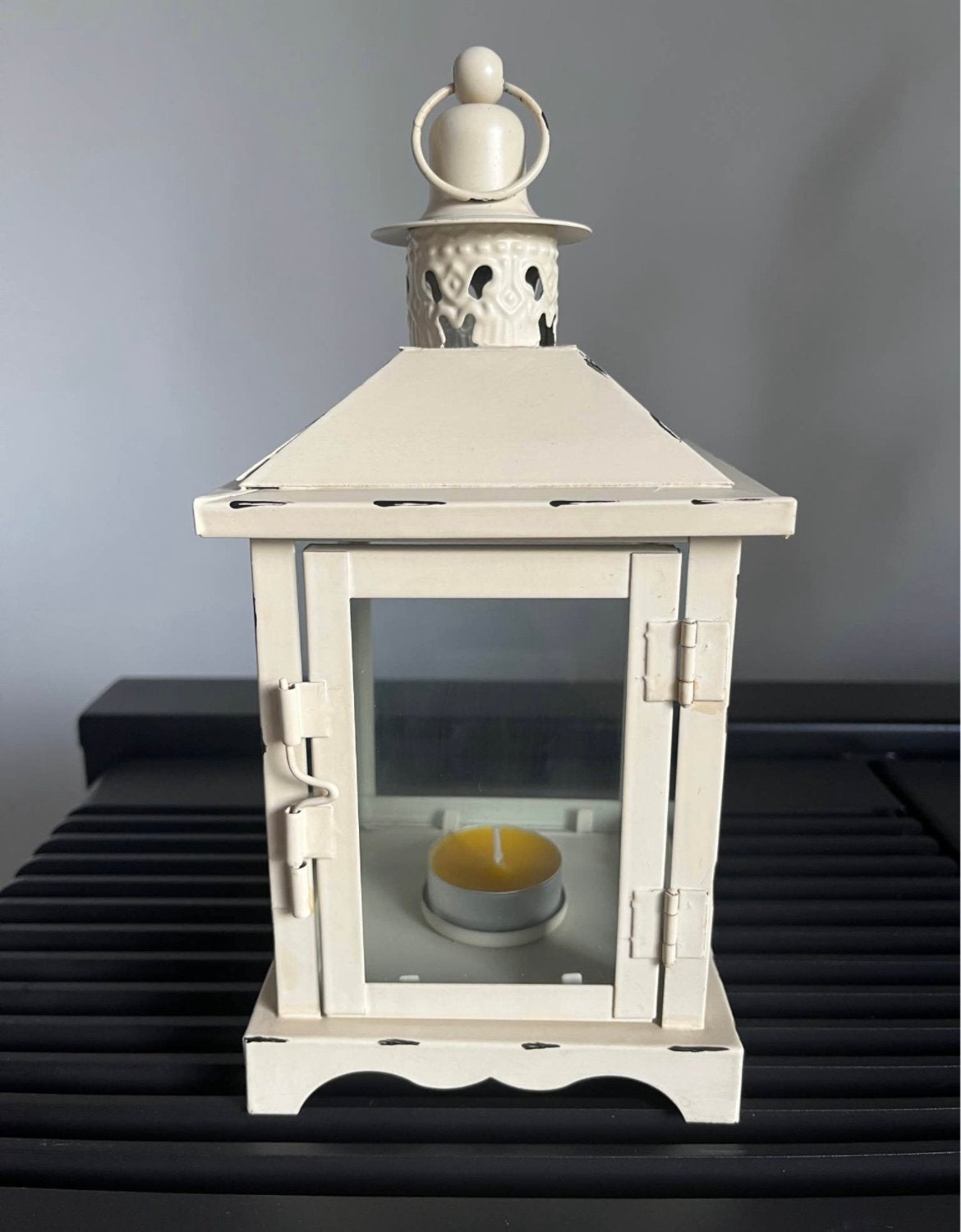 Lanterne, Enlèvement, Comme neuf, Verre, Lanterne